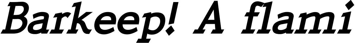 QuickType Bold Italic