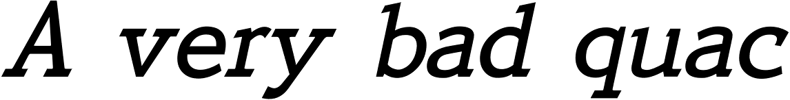 QuickType Medium Italic
