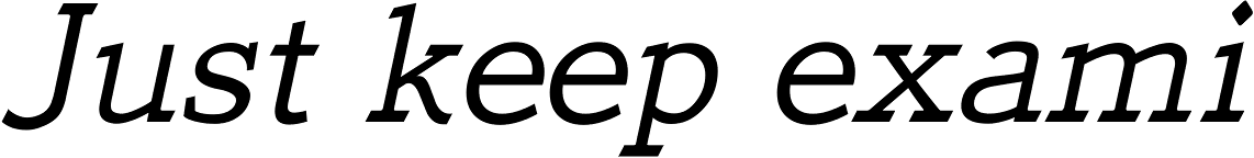QuickType Plain Italic