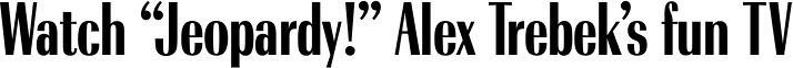 Radiant RR Bold Condensed