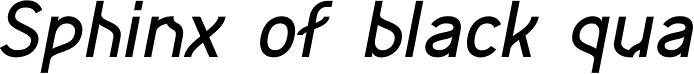 Remah Italic