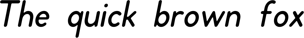 Rondell DemiBold Italic