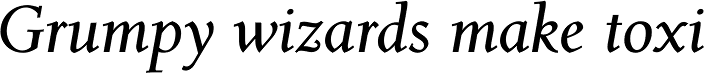 Roos SemiBold Italic