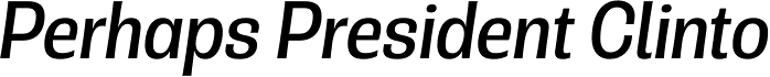 Rude SemiCondensed Book Italic