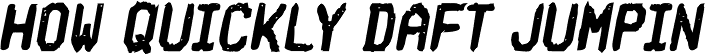 Rysse Caps Bold Italic