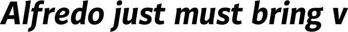 Safran Bold Italic