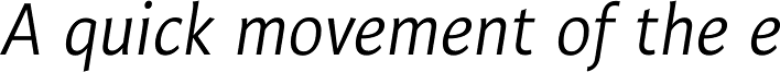 Safran Light Italic