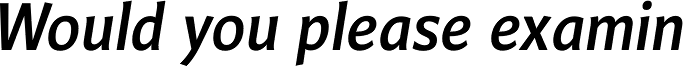Safran Medium Italic