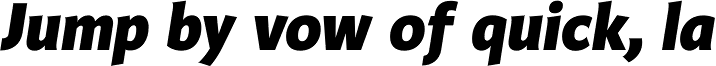 Safran Ultrabold Italic