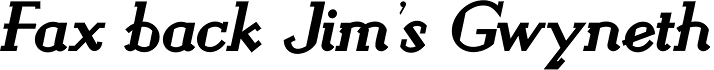 Savoy Roman NF Bold Italic