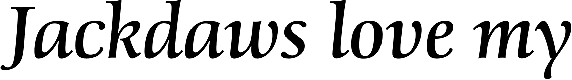 Schneider-Antiqua BQ Italic