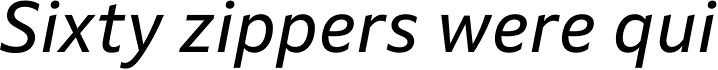Setimo Italic
