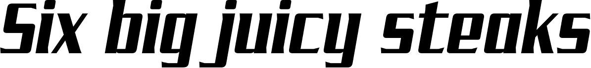 SF Tekamah Bold Italic