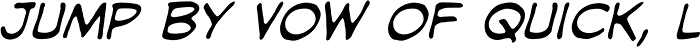 Silver Age UC BB Italic