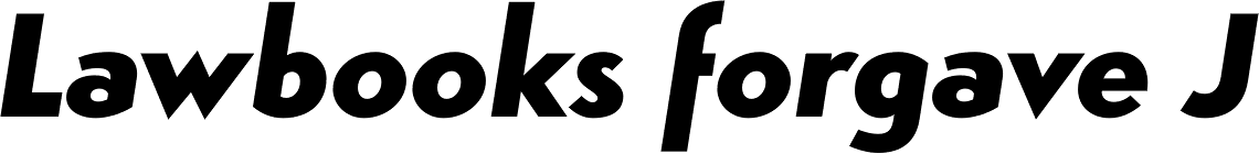 Simplo Black Italic