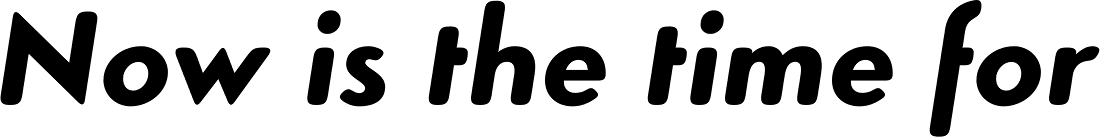Simplo Soft Heavy Italic