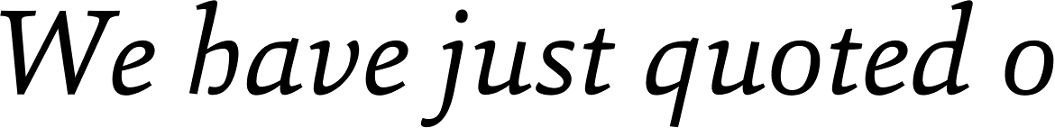 Sina Italic