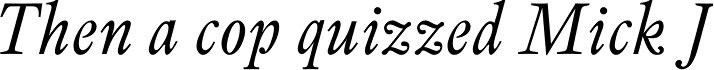 Sirius Italic