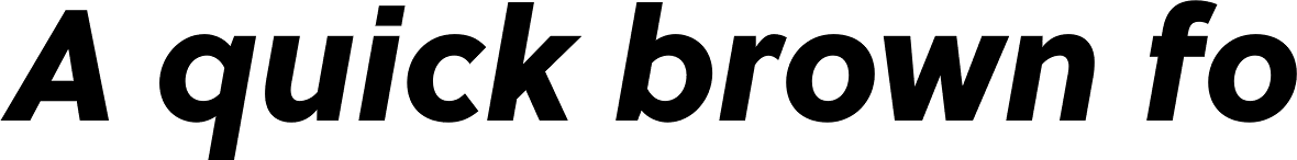 Soleil ExtraBold Italic