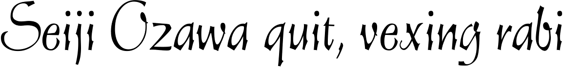 Staehle Graphia Script Regular