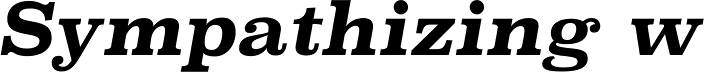 Superclarendon Bold Italic