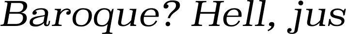 Superclarendon Light Italic