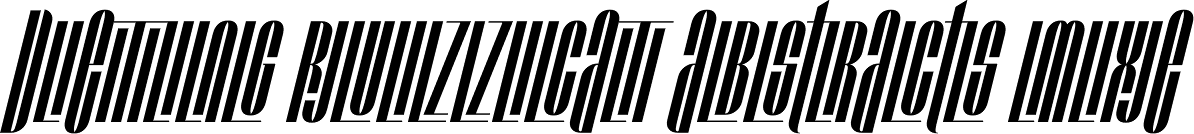 Taboo Italic Extras