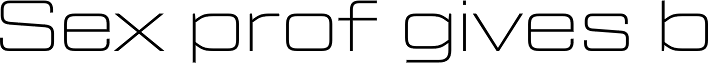 Tactic Sans Extended Thin