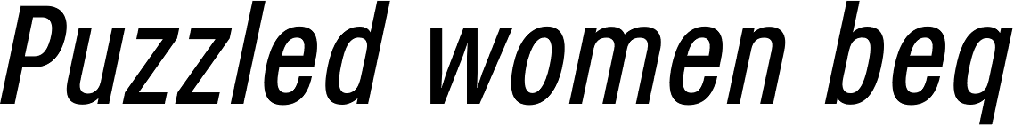 Threepoints East Italic