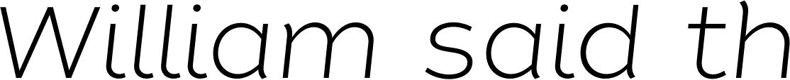 Tide Sans 200 Lil Mondo Italic