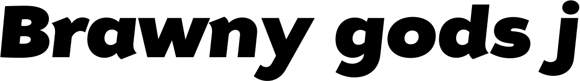 Tide Sans 800 Kahuna Italic