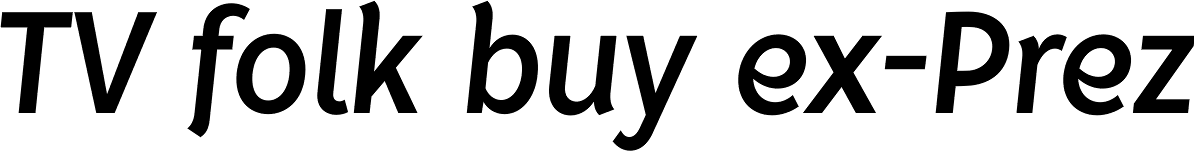 Tide Sans Condensed 400 Lil Dude Italic