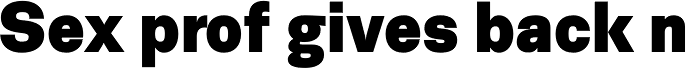 Trivia Sans Black