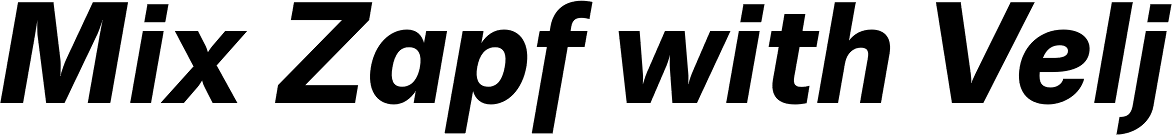 Trivia Sans Bold Italic