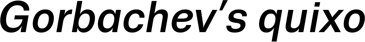 Trivia Sans Medium Italic