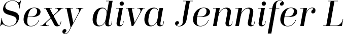 Trivia Serif Italic