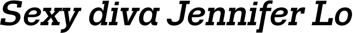 Trivia Slab Medium Italic