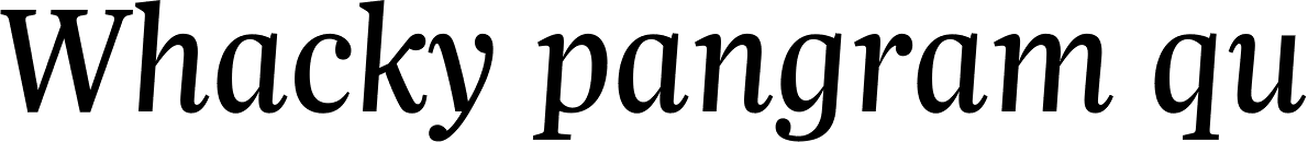 Trola Italic