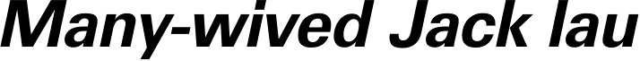 Ultimate Serial Bold Italic