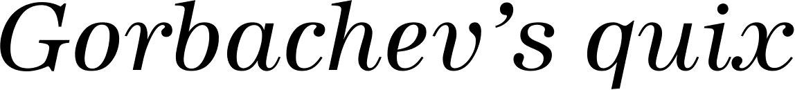 URW Antiqua Italic