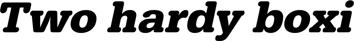 URW Typewriter Bold Oblique