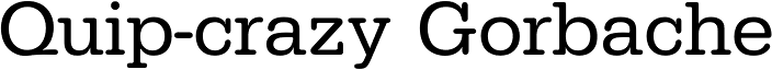 URW Typewriter Regular