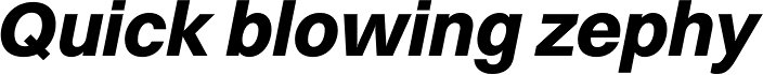 Volkart Extrabold Italic