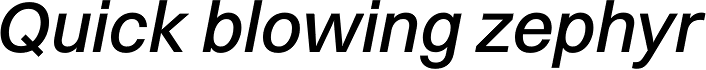 Volkart Medium Italic