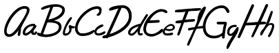 Wally Handwriting
