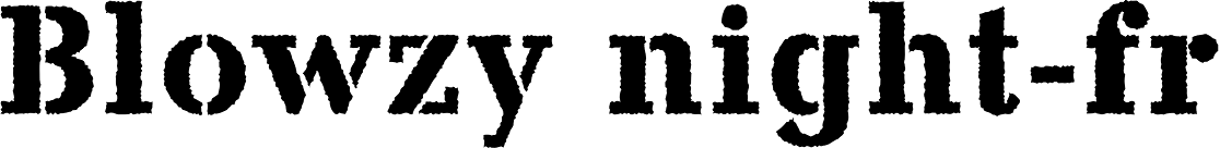 Walton Stencil AI Black Rough