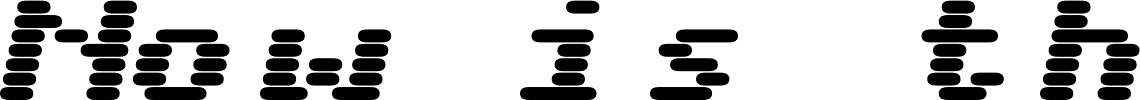 WL Rasteroids Monospace Bold Italic