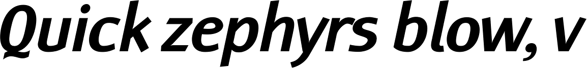 Yang SemiBold Italic